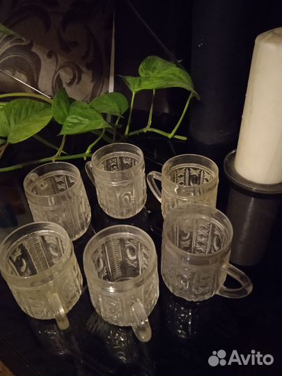 Хрустальные кружки