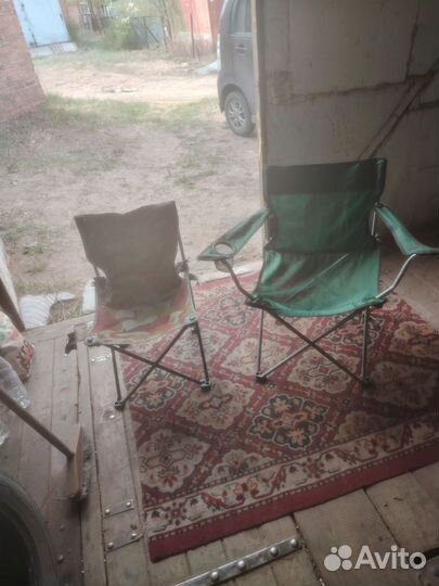 Стул складной туристический бу