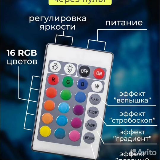 Ночник с маркером для записи