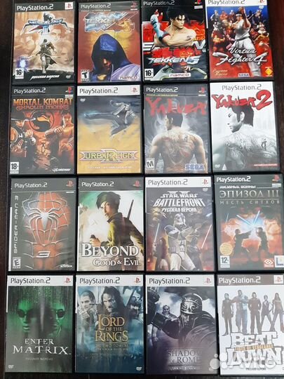 Продаются игровые диски на Playstation 2