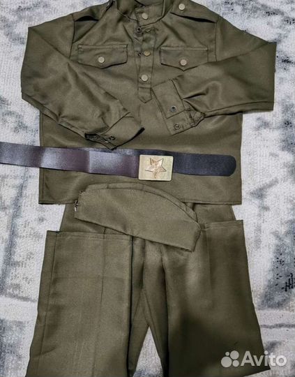 Детский военный костюм на прокат