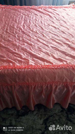 Покрывало на 2 х спальную кровать бу