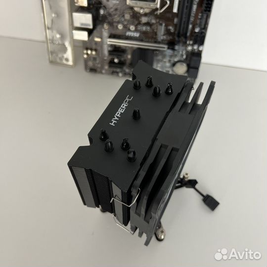 Материнская плата Msi b360m и башня idcooling