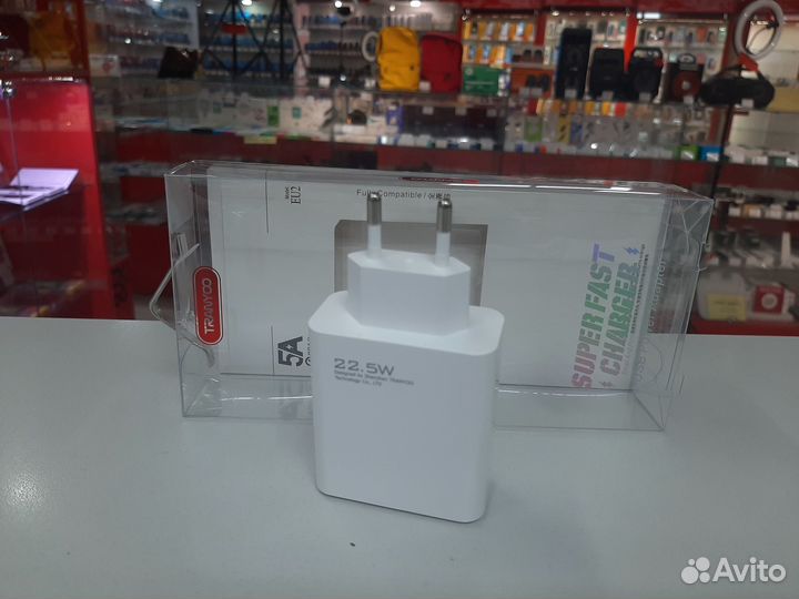 Сетевое зарядное устройство Tranyoo EU2 22.5W