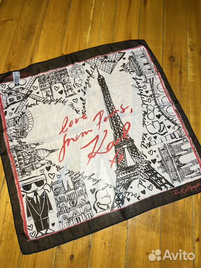 Karl Lagerfeld.Платок(бандана,повязка) 64*64 ориг