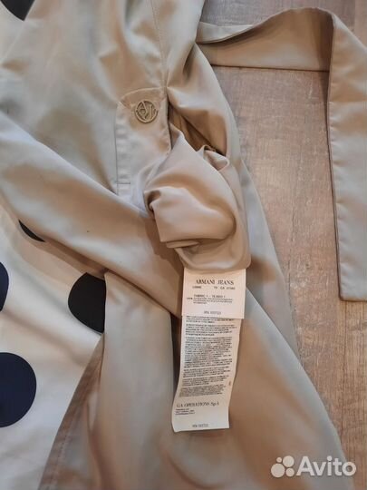 Плащ Armani jeans