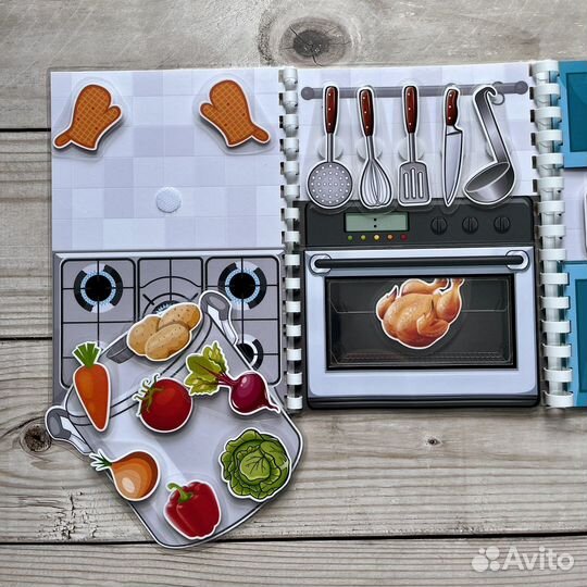 Кухня на липучках