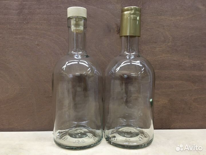 12 шт бутылка Домашняя 0,5л. с пробкой и колпачком