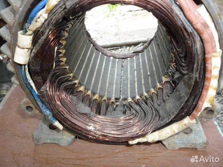 Перемотка генератора/альтернатора электростанции