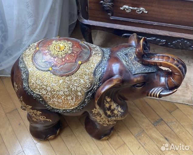 Статуэтка слон, натуральное дерево Индия