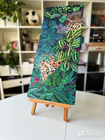 Картина маслом «В тропиках»