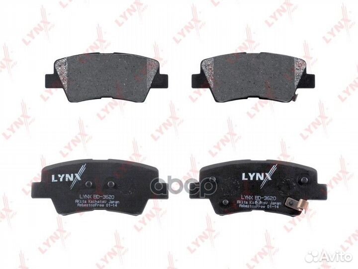 Колодки тормозные hyundai solaris 10/sonata V