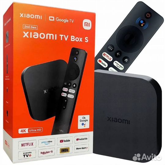 TV приставка Xiaomi Mi Box S 2nd Gen 4K
