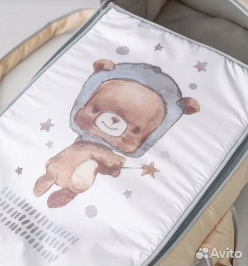 Люлька переноска Kidi для новорожденных в коляску