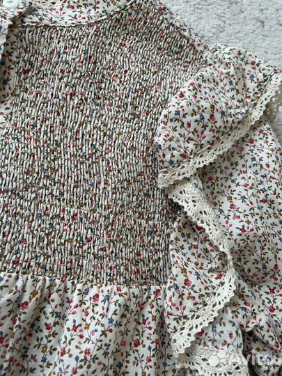 Рубашка zara для девочки 152