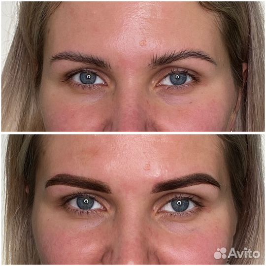 Перманентный макияж бровей и губ