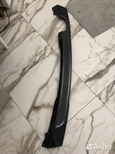 Диффузор заднего бампера bmw F30 м - пакет