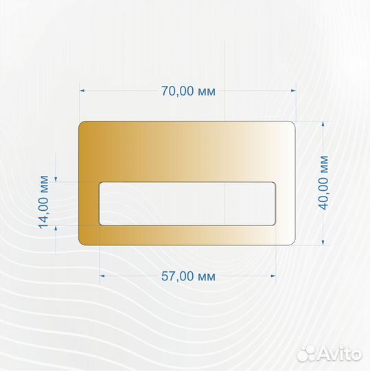 Бейджи магнитные