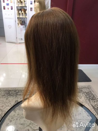 Накладка из натуральных волос 40см