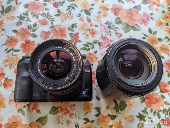 Sigma SD14, 24-70 3.5-5.6, 70-300 4-5.6, вспышка