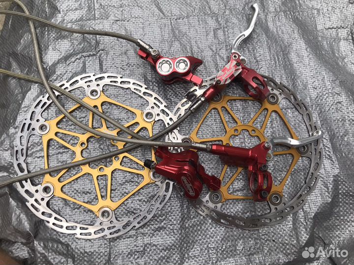 Тормоза hope mono M4 made in UK