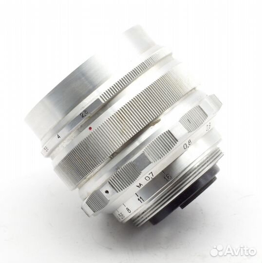 Мир 1 ранний красная П. 2.8/37. Резьба М39