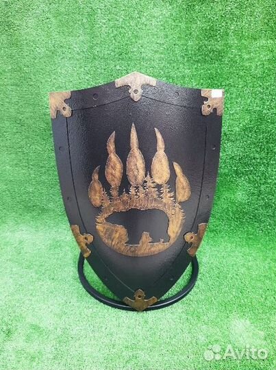 Подставка под шампуры Щит из стали