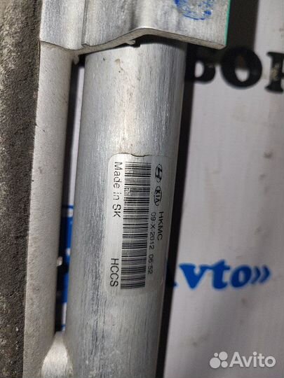 Радиатор кондиционера Kia Ceed JD G4FG 2012