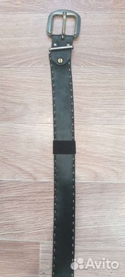 Мужской кожаный ремень Rifle