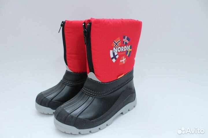 Demar Сапоги Сноубутсы с мехом 25-26 р-р Новые