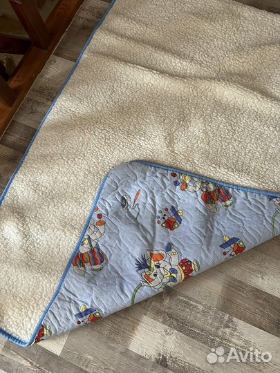 Плед (одеяло)шерсть 110х140