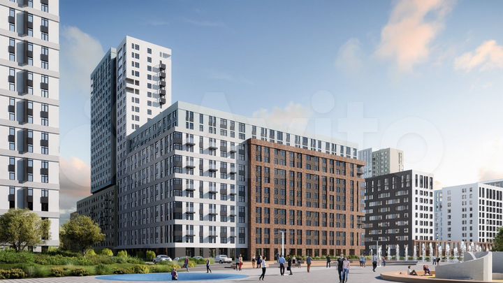 2-к. квартира, 44,2 м², 11/25 эт.