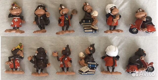 Статуэтки весёлые обезьяны