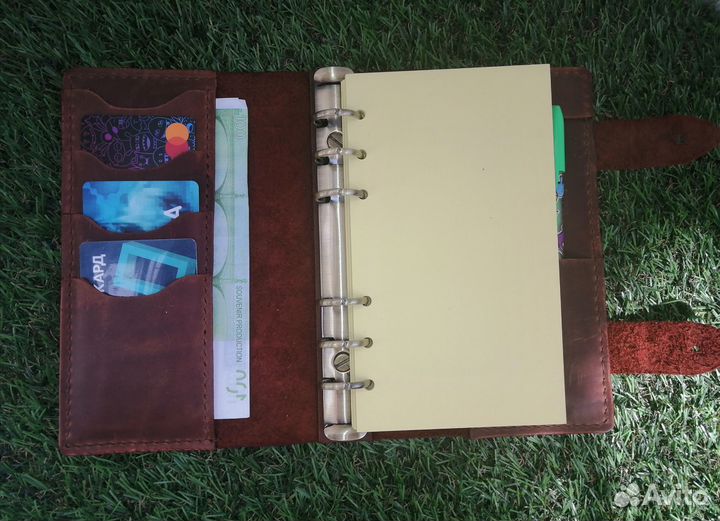 Ежедневник из натуральной кожи