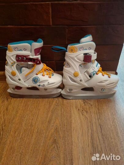 Коньки детские раздвижные 26 31