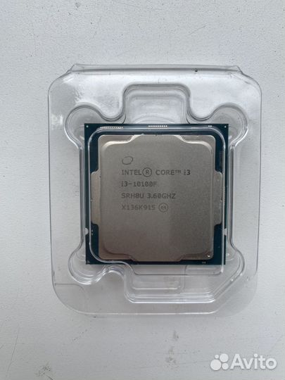 Процессор intel core i3 10100f