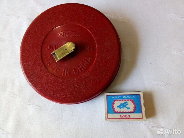 Рулетка Геодезическая GiantorAgon 30м 100 ft СССР