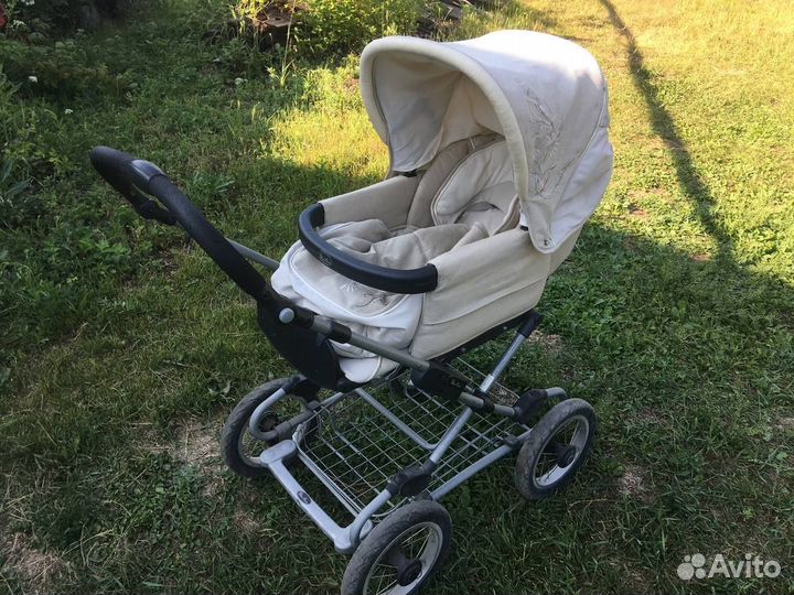 Коляска 3 в 1 трансформер Silver Cross бежевая
