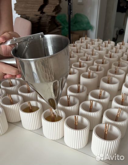 Производство ароматических свеч для оптовых заказч
