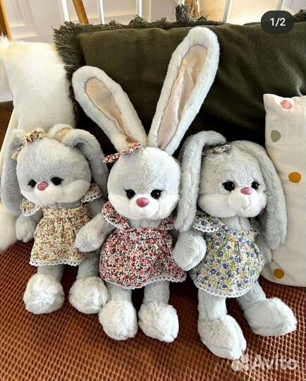 Плюшевый зайка