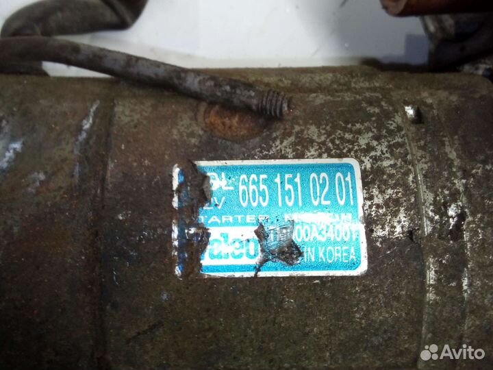 Стартер Ssangyong Kyron 2.0 Xdi 4WD