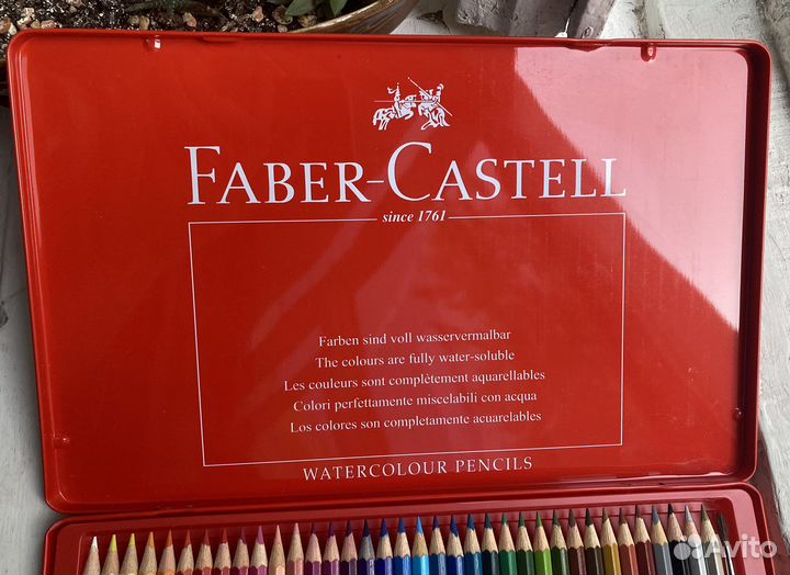 Faber-Castell Акварельные карандаши 36 шт
