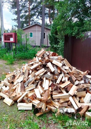 Дрова колотые Ольха