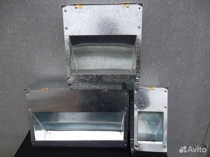 Кормушки бункерные (автокормушки) для кроликов