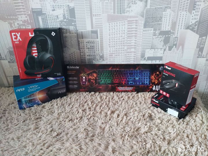 Новая Игровая гарнитура Red Square Exo RSQ-30016