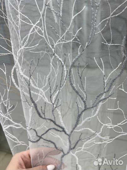 Тюль сеточка
