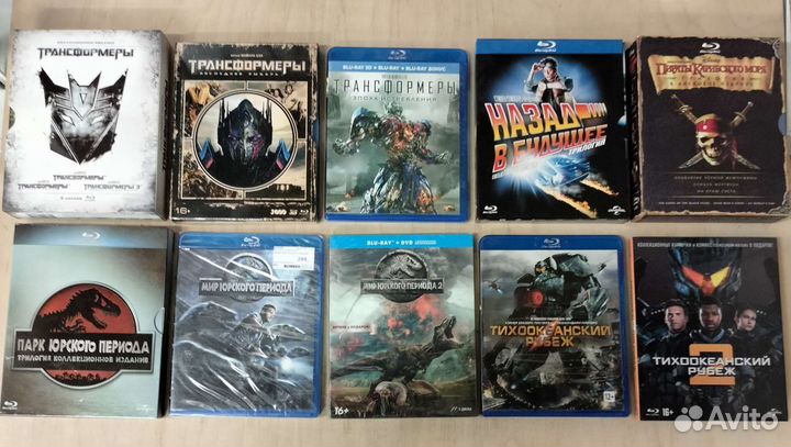 Фильмы на дисках Blu-Ray (Лицензия/Не лицензия)