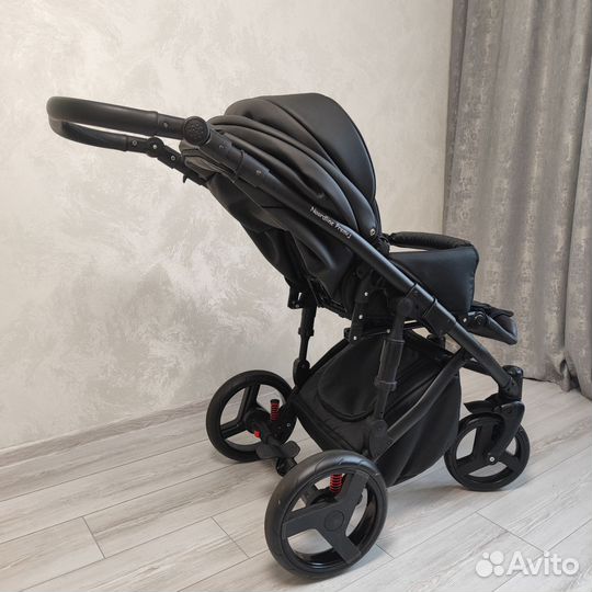 Коляска 2 в 1 эко кожа