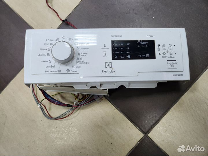 Электронный модуль стиральной машины electrolux