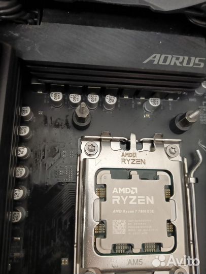Amd Ryzen 7 7800X3d + плата+память